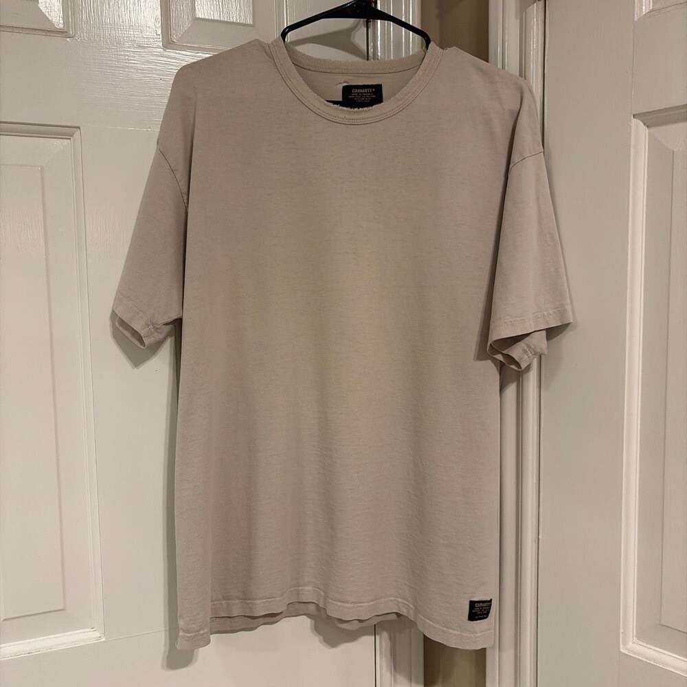 Carhartt WIP S/S Military T-Shirt in Beige